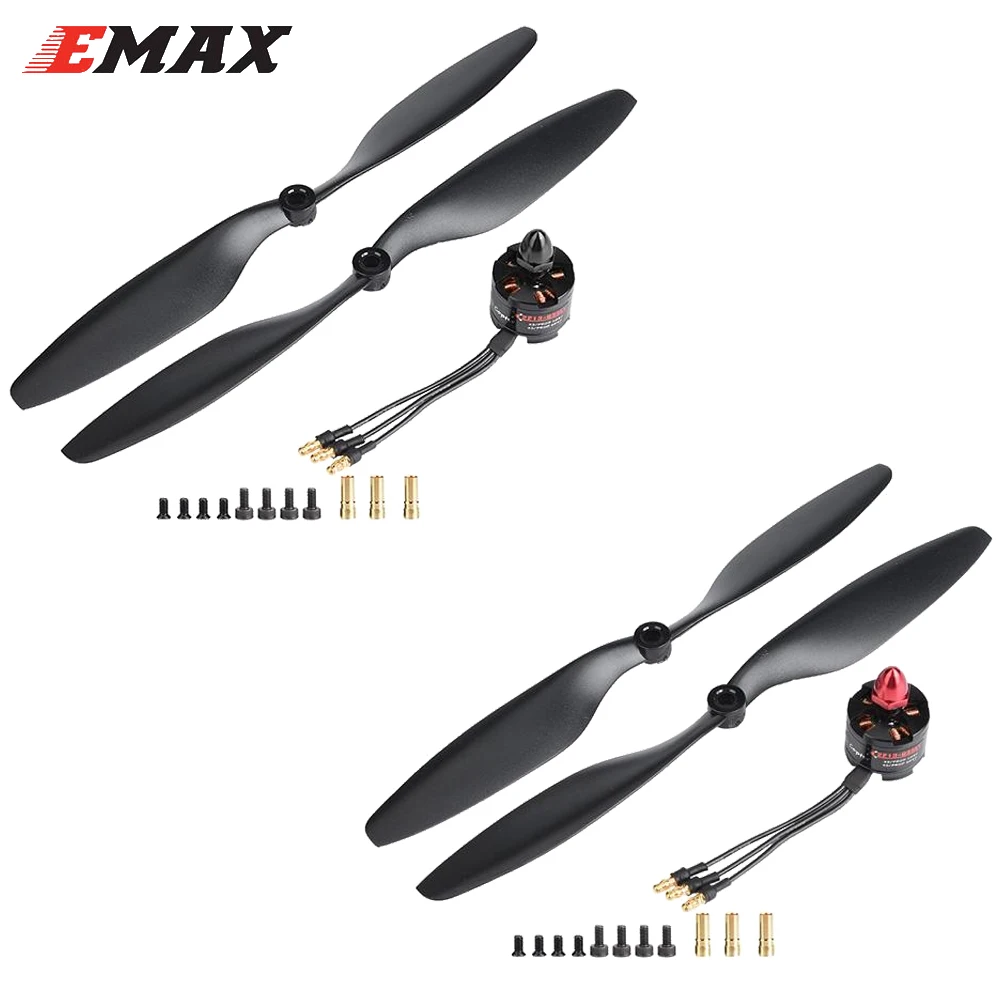 Motore Brushless Emax MT2213 935KV 3-4S CW CCW Plus con elica 1045 per Drone quadricotteri multirotore F450 F550 X525