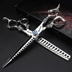 5.5/6/6.5/7/7.5/8/9 Inch Professional Hairdressing Scissors Barbershop Hair Cutting Shears Barber Thinning Japan Hair Scissors
