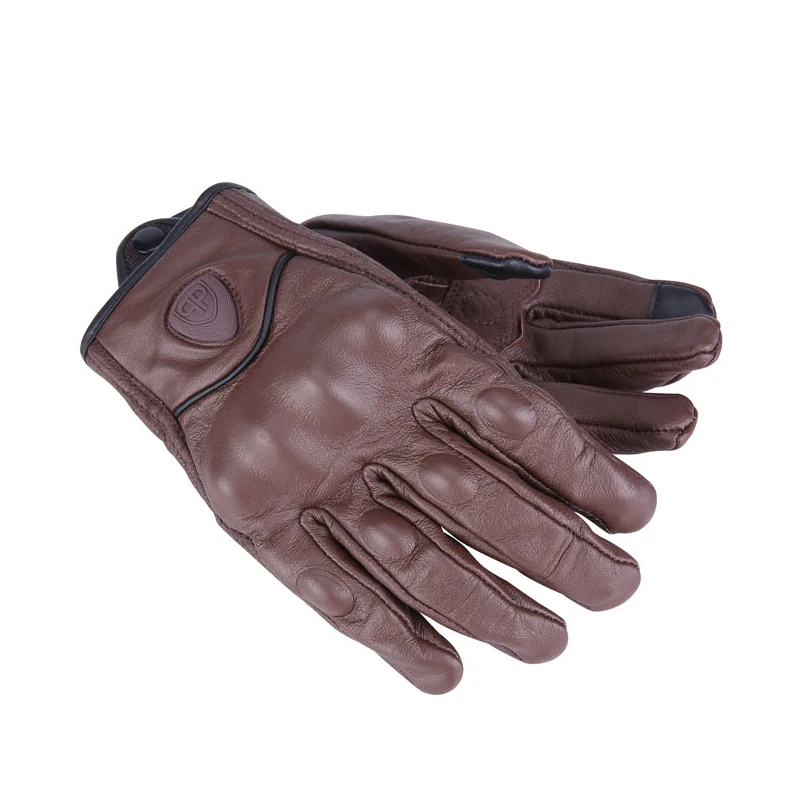 Nordson Retro Motorcycle For Gloves Men Leather Waterproof Winter Touch Screen Motocross Gloves Full Finger Motorbike