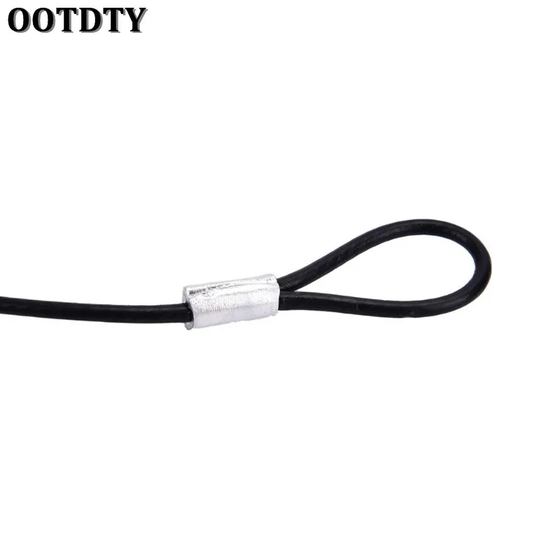 OOTDTY Safety Strap Stainless Steel Tether Lanyard Wrist Hand 60cm For GoPro Camera New