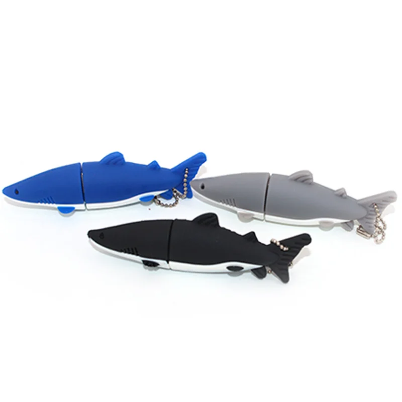 

Cute Cartoon Shark USB Flash Drive 4GB 8GB Memory Stick Usb 2.0 Pendrive 32G 16G 64GB Flash USB Stick Pen Drive