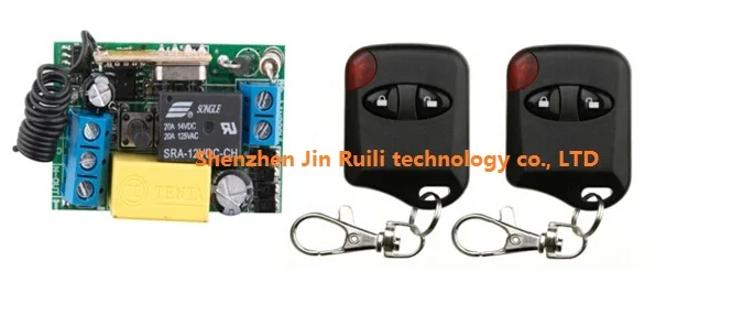 

Light Lamp LED Bulb Remote Control Switches RF AC 220 V 10 A 1channel 2 X Transmitter + 1 X Receiver