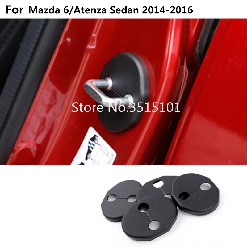 Car Body Plastic Anti Rust Water Proof Door Lock Keys Key Buckle Cover For Mazda 6/Atenza Sedan 2014 2015 2016 2017 2018