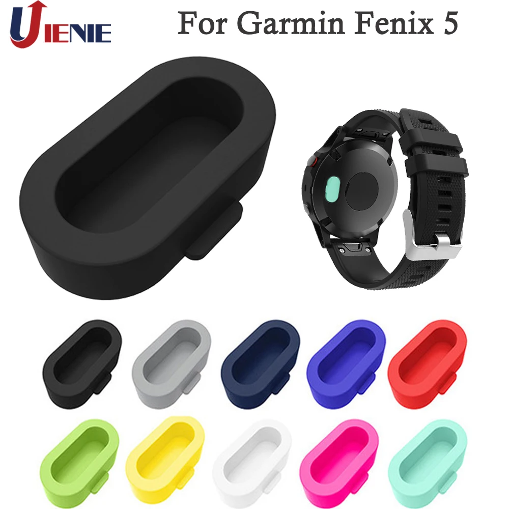 Silicone Dustproof Protective Plugs Caps for Garmin Fenix 5/5X/5S/6/6X/6S Forerunner 935 Smart Bracelet Anti-Dust Protectors