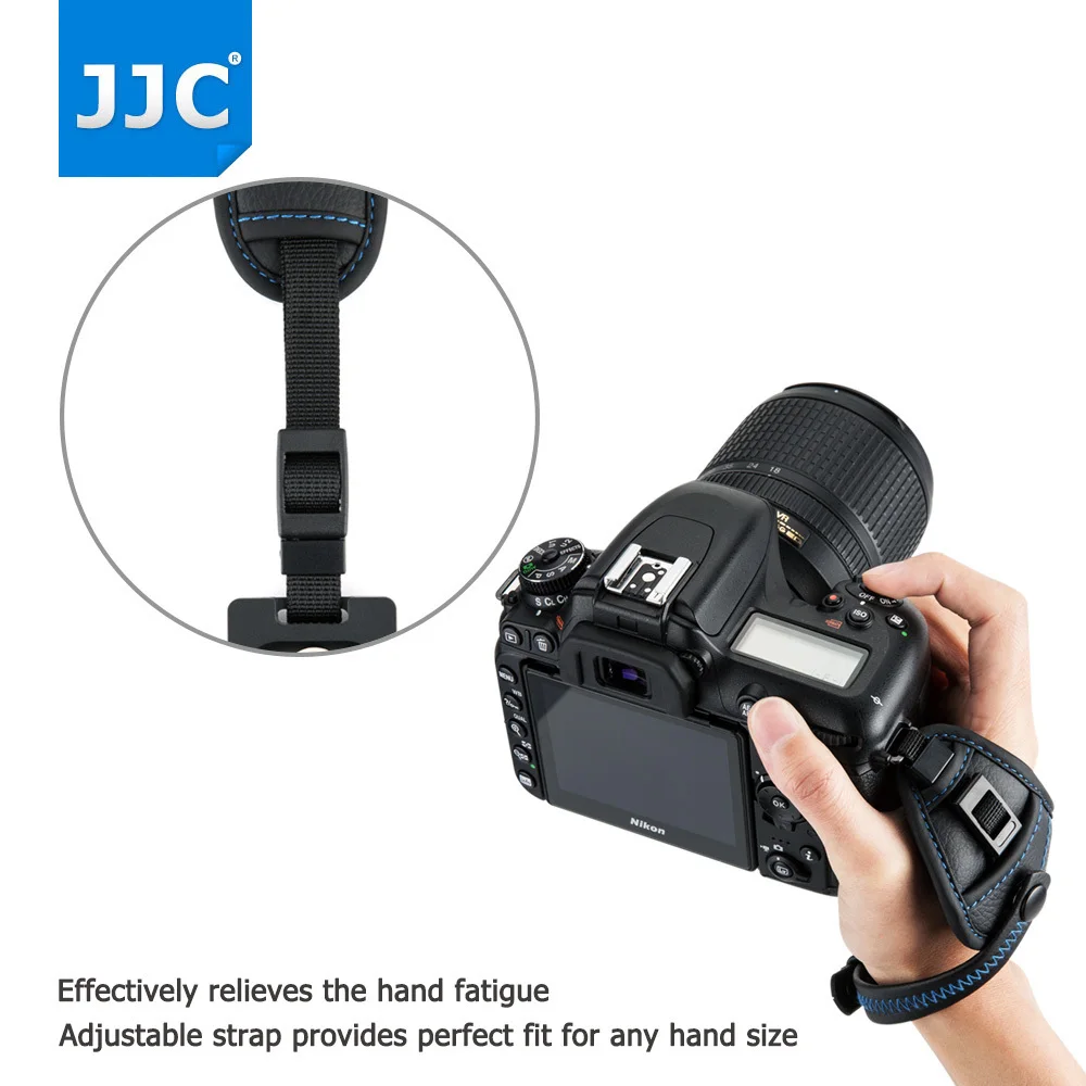 JJC DSLRカメラリストハンドストラップグリップ（アルカスイス式
