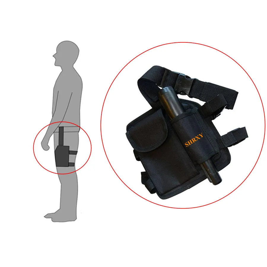 Shrxy Pointer Metal Detector Holster, Drop Leg Cloth Cover, Bolsa para Xp Pointer, ProFind Fitting Cloth Bag