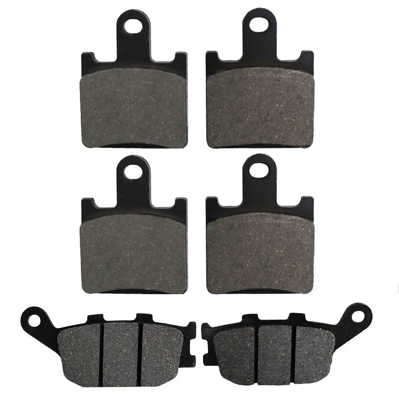 Motorcycle Front + Rear Brake Pads Disks for Kawasaki Z750R ABS & Non ABS (11-14) Z750 R Z 750 R LT417-417-174