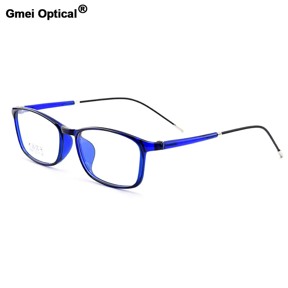 

Gmei Optical Urltra-Light TR90 Мужские оптические оправы для очков с полной оправой Женские пластиковые очки для близорукости 5 цветов на выбор M3001