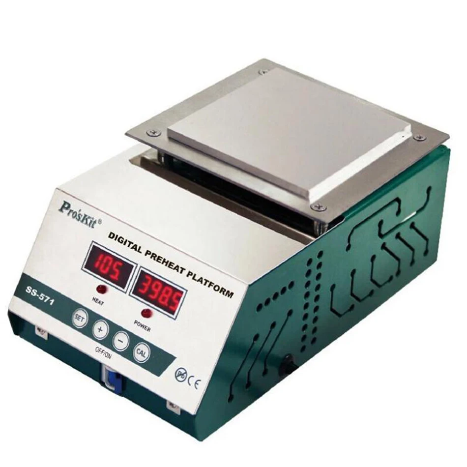 

Digital Display Thermostatic Heating Platform BGA Repair preheating Platform PCB Repair Heating Workstation SS-571H