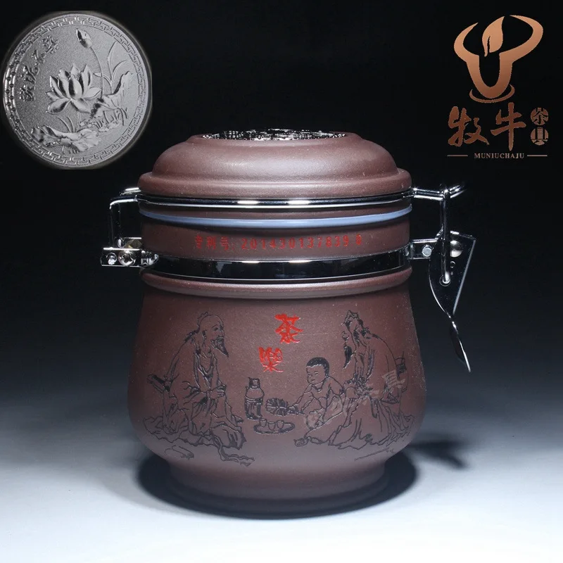 

Yixing Zisha tea pot of different mud sealing medium and small ore storage tea pot shop cheap tea mixed batch