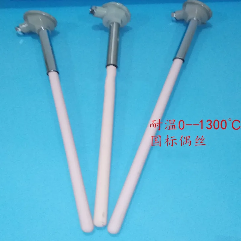 For k-type Platinum-Iridium Thermocouple WRP-130 WRP-230 High-Temperature Corundum Tube 0-1600 Degree Temperature Sensor