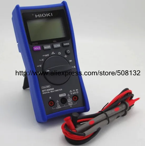 HIOKI DT4252 DIGITAL MULTIMETER Meter Speedy Performance of Professional Testing DT4252-30