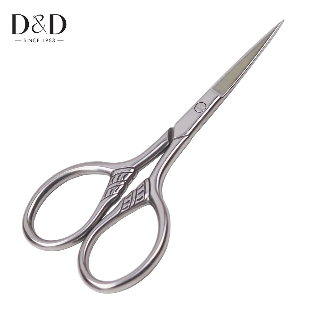 Stainless Steel Scissors Small Vintage Embroidery and Sewing Scissors for Needlework Household Fabric Cutter DIY Sewing Tools