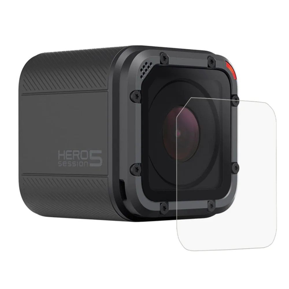 New Ultra Slim HD Tempered Glass LCD Screen Protector for Gopro Hero 4 Session Lens Scratch-resistent Clear Protector