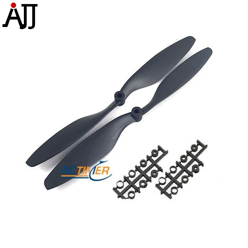 

12Pairs RCTIMER 10x4.5'' 1045 Carbon Reinforced Propellers Counter Rotating CW CCW Props For RC Quadcopter Replacement Pro