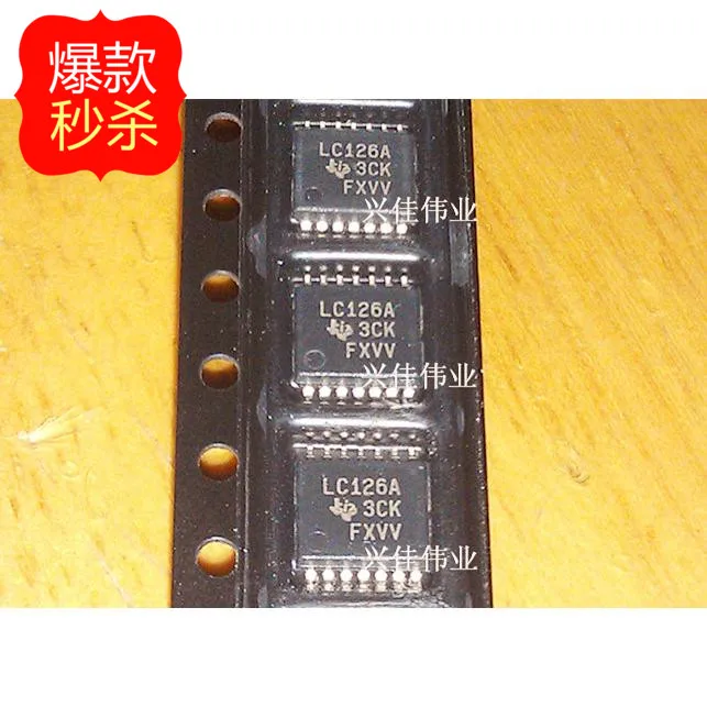 

10PCS New original authentic SN74LVC126APWR LC126A TSSOP14 Line Drivers