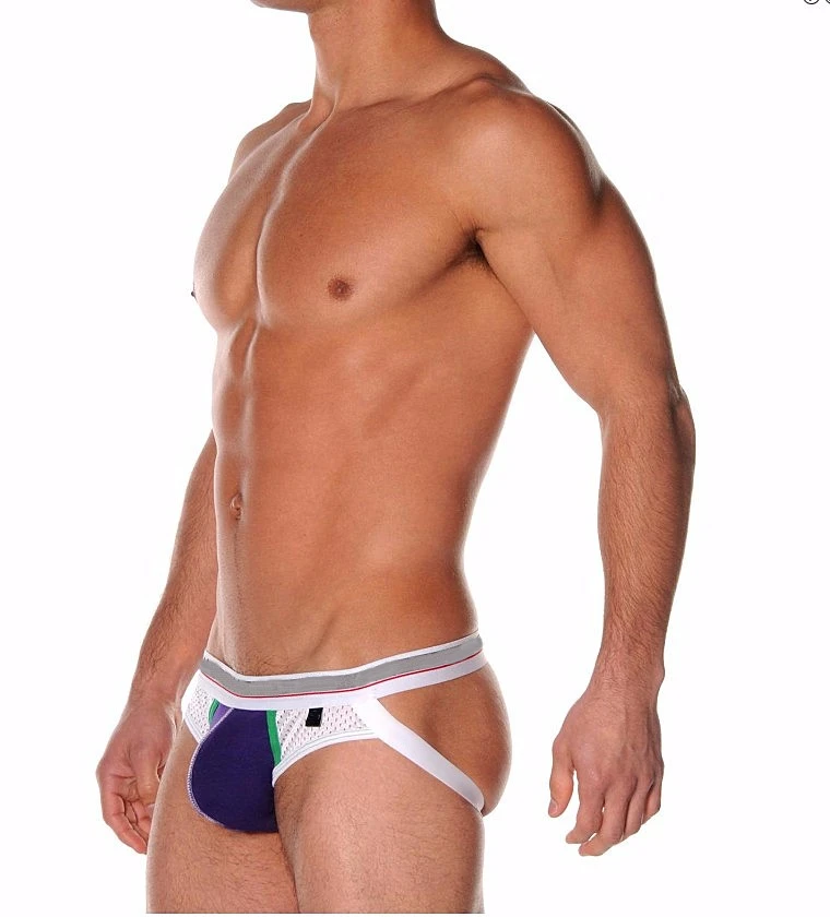 New Hot  Men Sexy  Jockstap Thongs Mens Breathable Underwear Gay Man Underpants