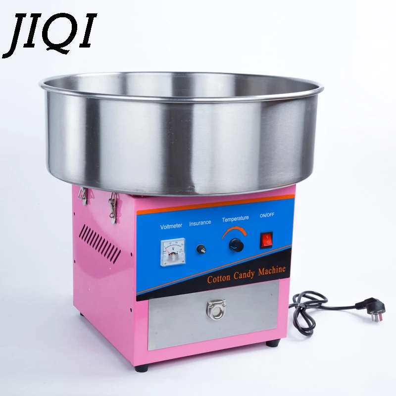 110V/220V Commercial Sweet Cotton Candy Maker Electric Automatic Marshmallow Flower Fancy Candyfloss Sugar Floss Machine US EU