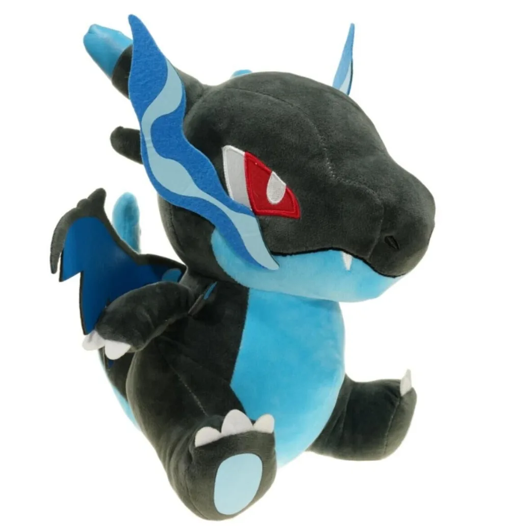 Q Version Of MAGE Blue Charizard Doll XY Evolution Version Of Charizard Plush Toys Original Gift For Children's Day