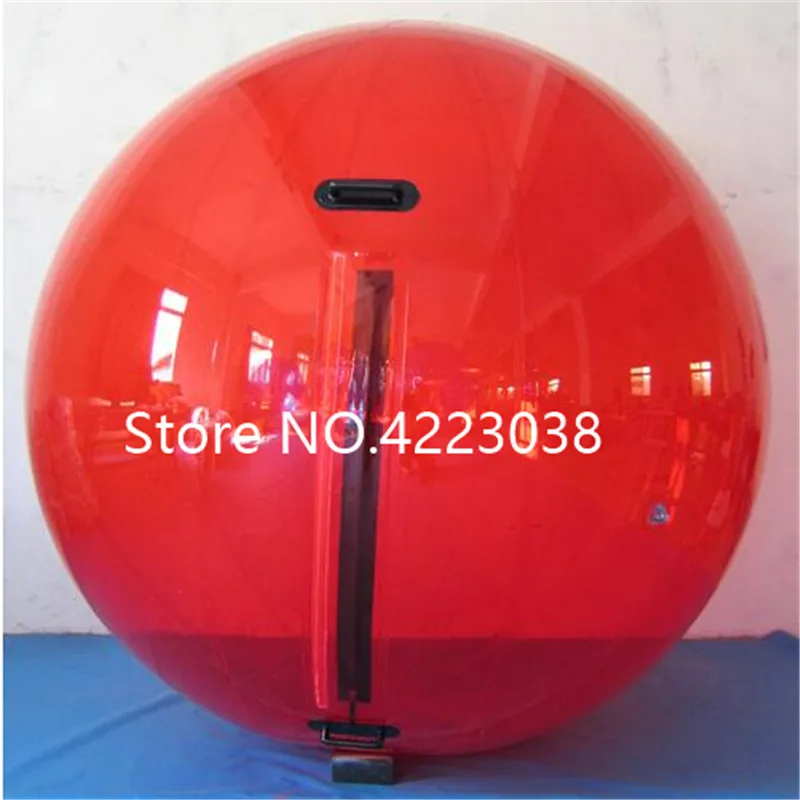 Envío Gratis, Bola inflable roja para caminar en el agua de 2,0 m de diámetro, globo de agua, Bola para caminar sobre el agua, bola para caminar