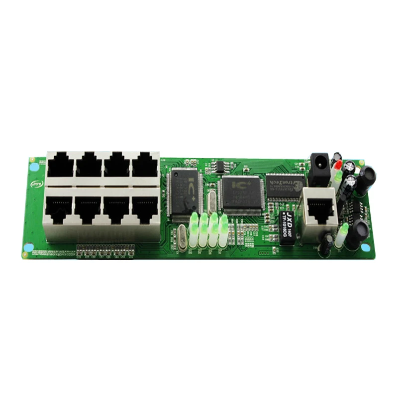 

Mini router OEM manufacturer direct sell cheap wired distribution box 8-port router modules OEM wired router module 192.168.0.1