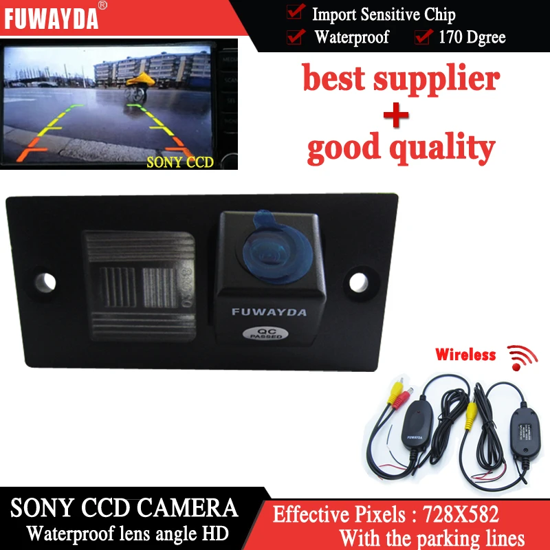 FUWAYDA wifi  FOR CCD Rear View Camera backup reverse parking camera night vision waterproof for HYUNDAI H1 GRAND STAREX