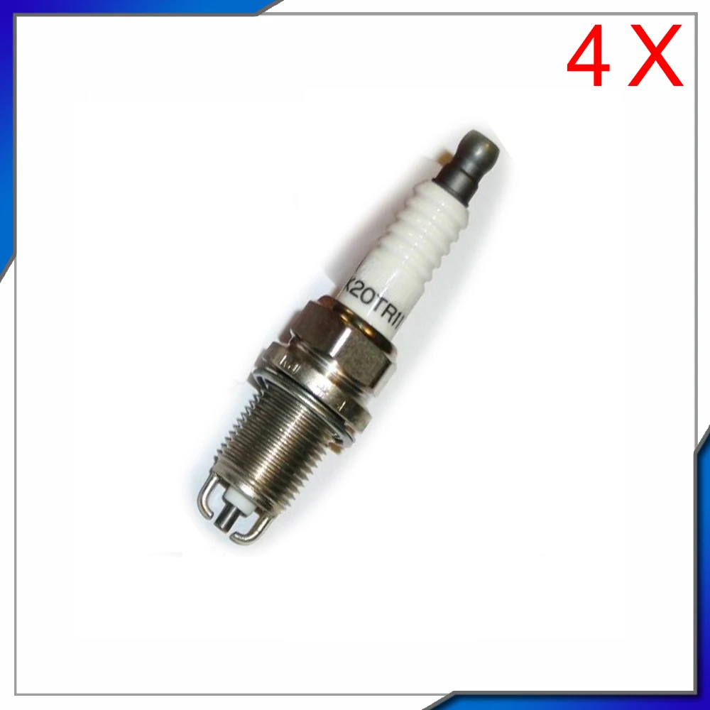 (4pcs/lot)  car accessories Normal Spark Plug For Toyota Avensis Camry Corona Caldina RAV4 Picnic Vista 90919 01198 K20TR-11