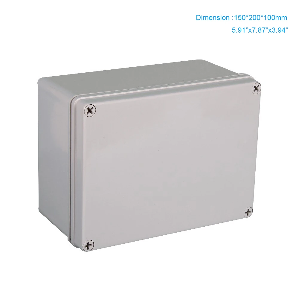 Factory sell waterproof ip66 ABS small plastic box apply for switch or junction or control enlcosure 150*200*100mm