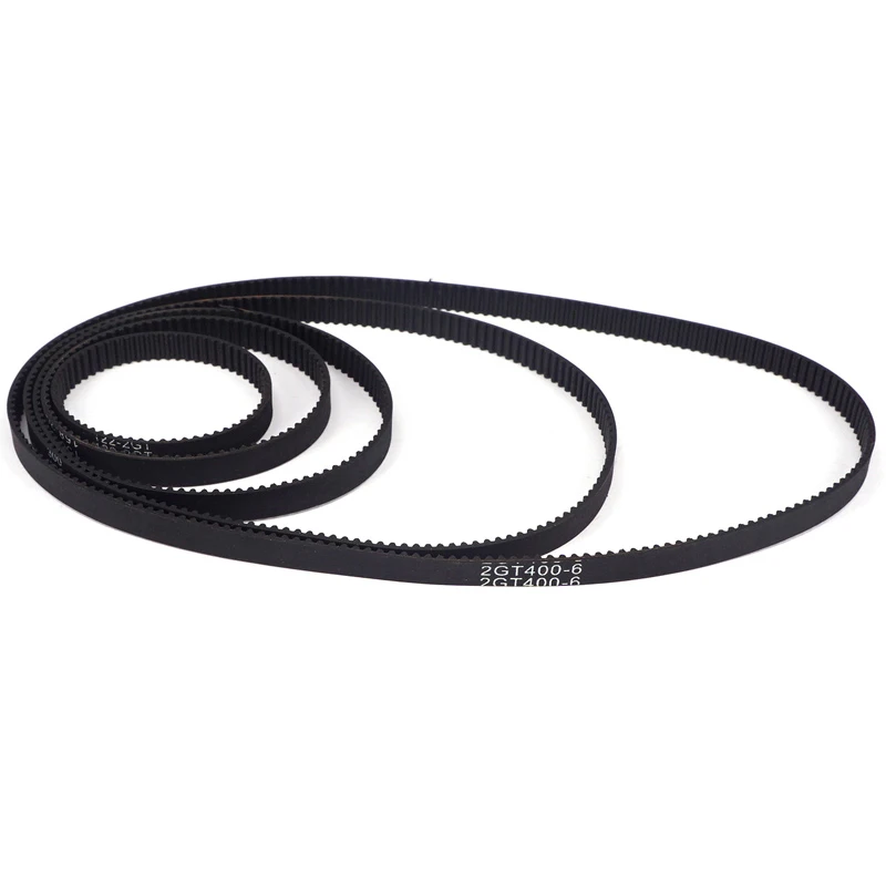 3D printer parts 2GT-6 ring closed belt  110 112 158 200 280 400 852mm