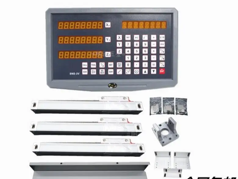 Best price 3 axis Digital Readout with 3 linear scale travel 150-1020mm for milling lathe machine dro display complete unit