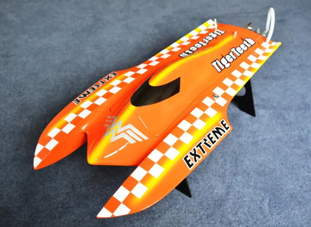 DT E22 Tiger Teeth Brushless RC Boat/Catamaran with Motor 3650 KV2550/ 90A ESC/ 3KG Servo