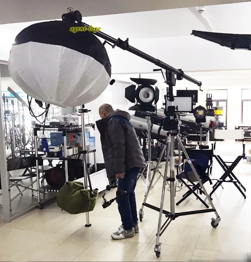 PRO 2500W 4000W HMI Balloon Light Head 2.5/4K 2500/4000W for film video studio shooting lighting