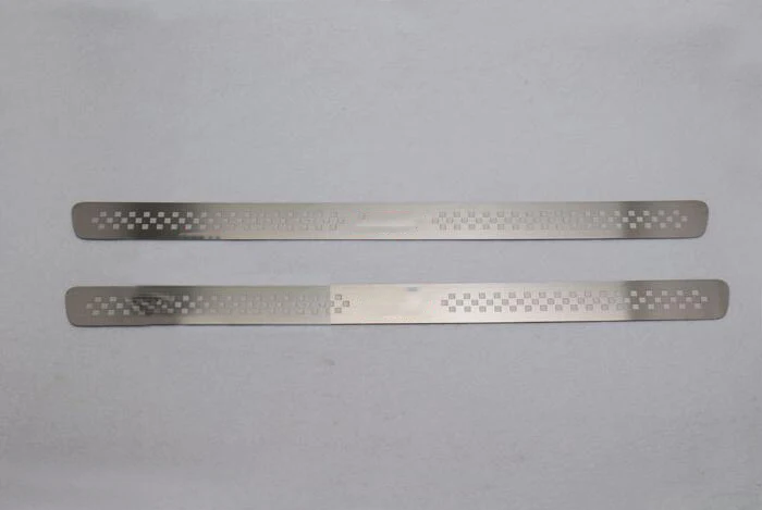 For TOYOTA 86 TRD Stainless Steel Scuff Plate Door Sill Ultrathin Threshold Strip Welcome Pedal Car Styling Accessories 2pcs/set