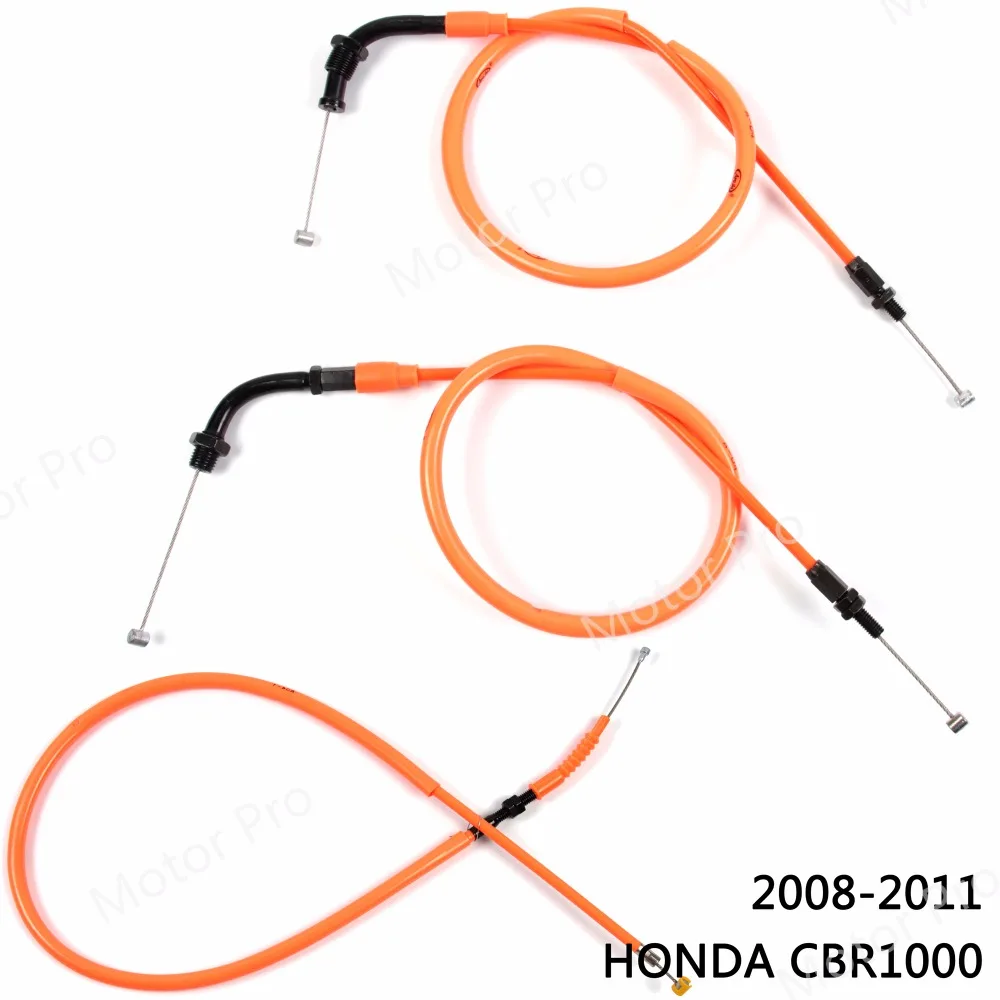 

Throttle Clutch Cable Kit For Honda CBR1000RR 2008 - 2011 Motorcycle Accessories CBR 1000 RR CBR1000 1000RR 2008 2009 2010