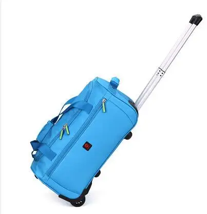 Women Cabin Travel Luggage Trolley Bags Travel Trolley luggage suitcase Waterproof Travel bags on wheels Trolley Rolling Bags