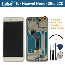 LCD Screen for Honor 8 lite LCD Display Touch Screen Digitizer for Honor 8 lite LCD Assembly With Frame Replacement AAA