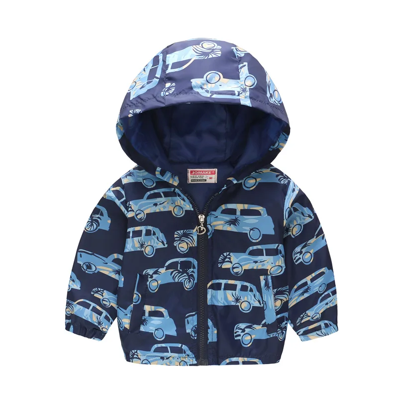 Regenboog babyjongen jas dunne kinderjas met capuchon mode kinderen bovenkleding outfits