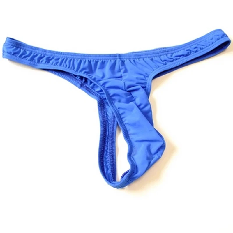 Sexy milk silk Soft Men Thongs and G Strings Penis Pouch Gay Underwear Bikini Sexy Gay Lingerie for Men String Erotic Panties