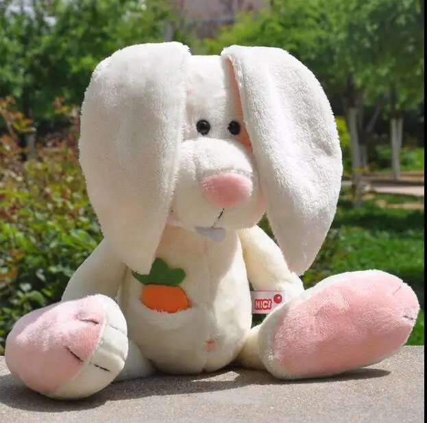 35cm 50cm Germany  rabbit doll carrot rabbit plush toy for birthday gift 1pcs