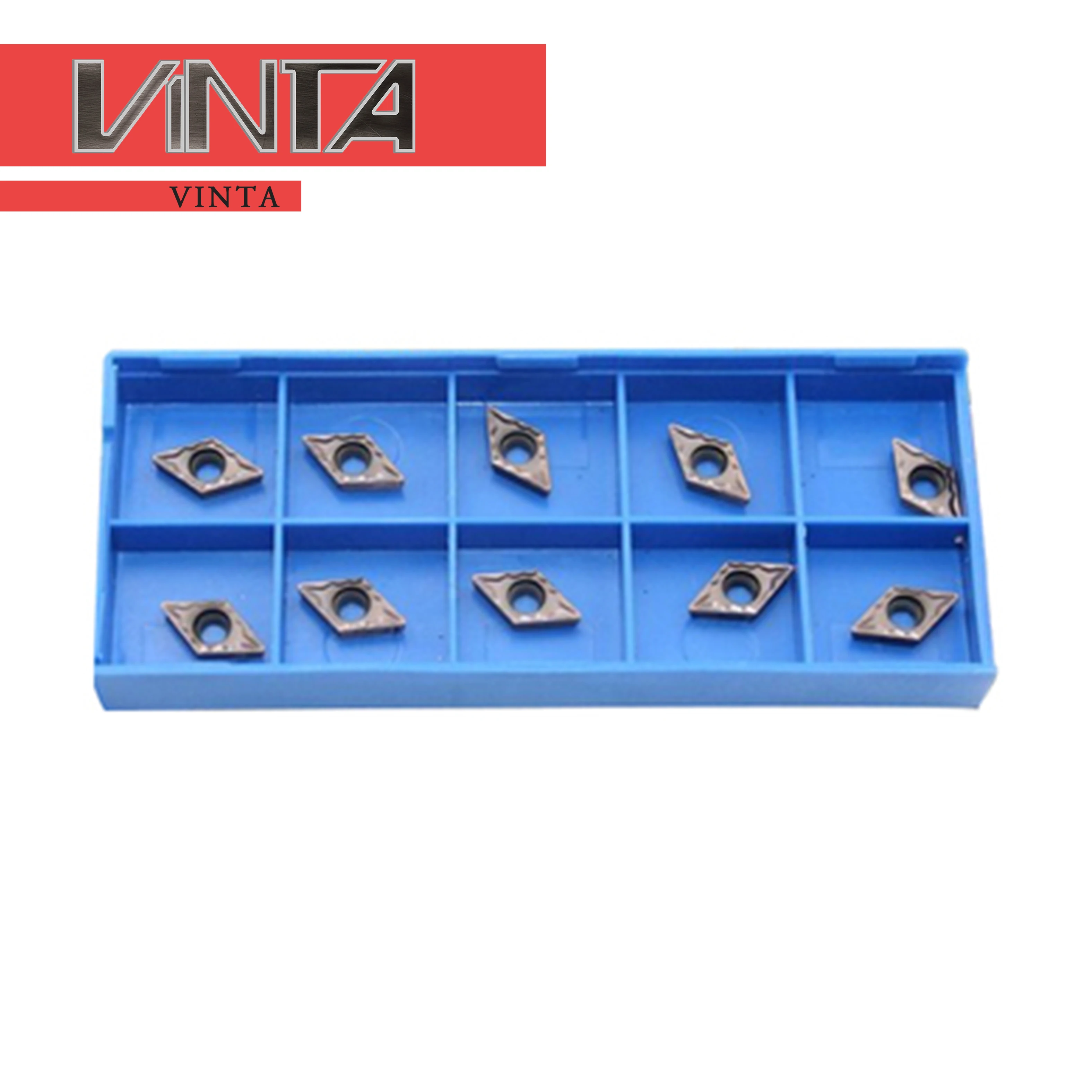 DCMT070204 HMP PC9030 Carbide Inserts Internal Turning Tool DCMT 070204 Lathe Tools Cutter CNC Plates Blades