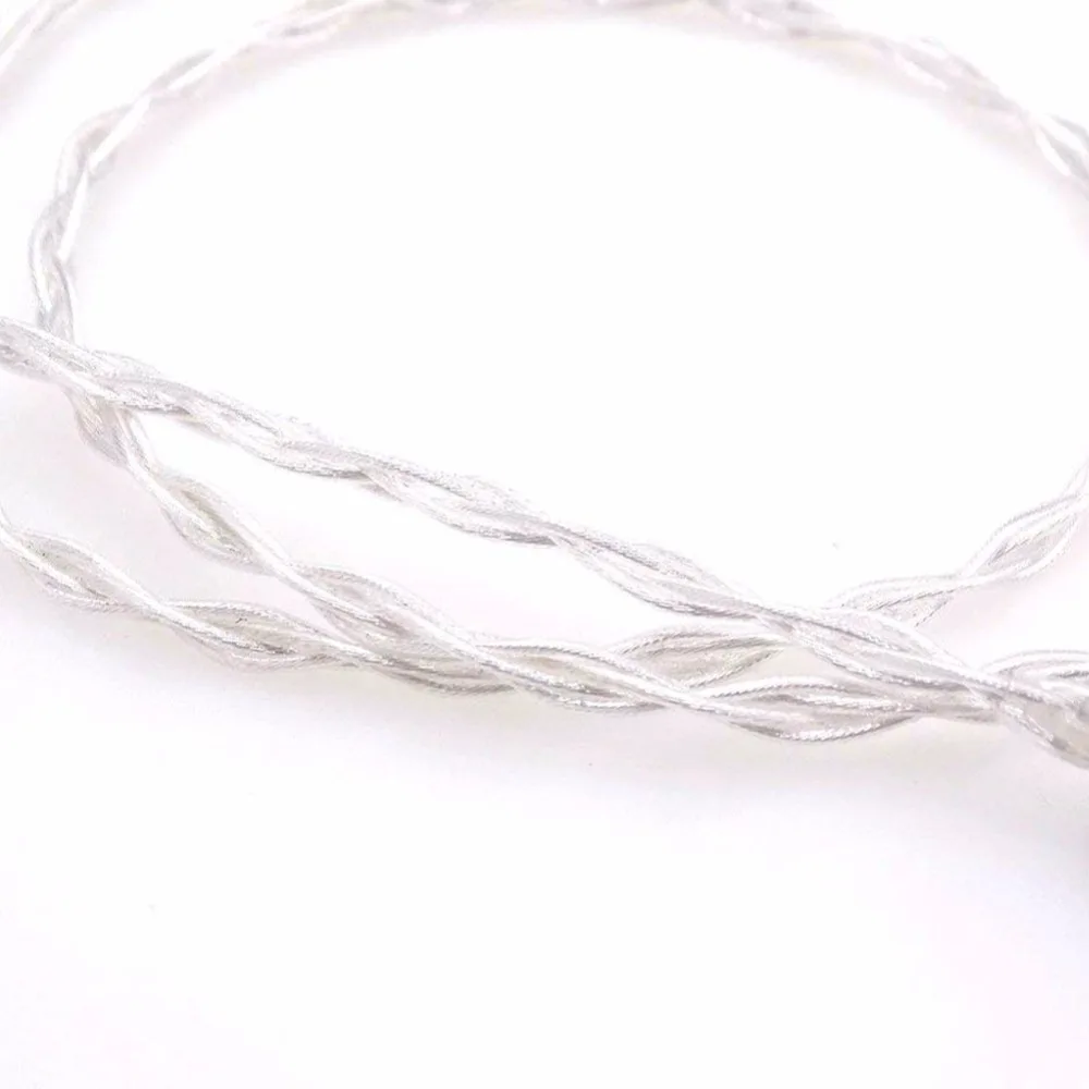 Haldane 10 cm da 3,5 mm a 3,5 mm 4 core 7N OCC Placcato argento 3,5 mm Stereo Audio Hifi Audio Cavo AUX per auto