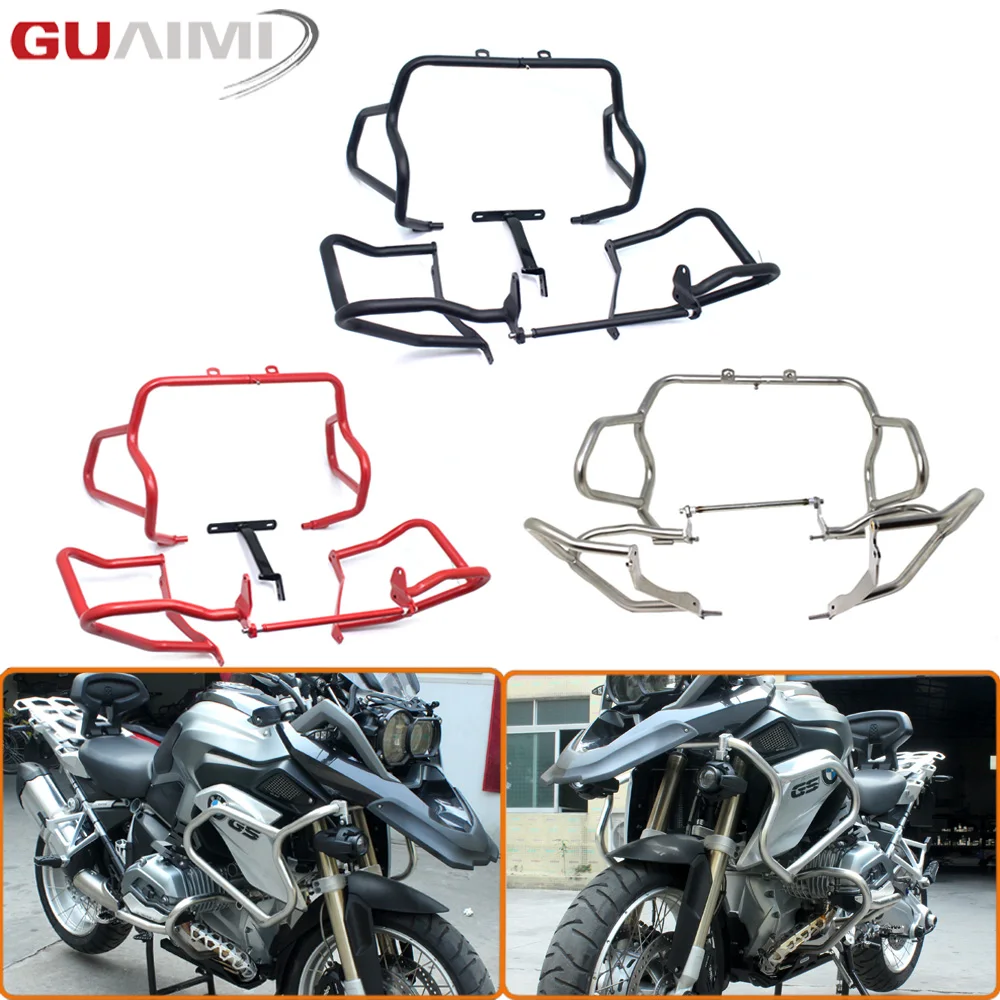 Motorcycle Refit Tank Protection Bar Protection Guard Crash Bars Frame For BMW R1200GS LC 2014-2015