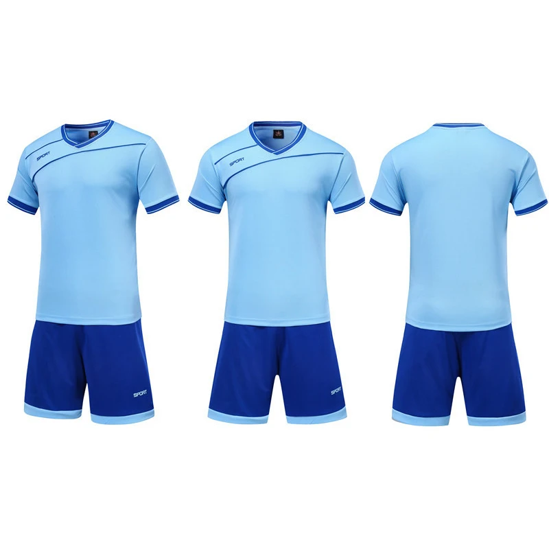 Mens Football Jersey Kits training sports set kids boy team customize soccer uniforms suit breathable DIY print name number logo