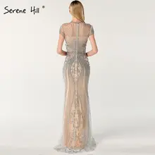 Navy Blue Mermaid Evening Dress Plus Size 2025 #4