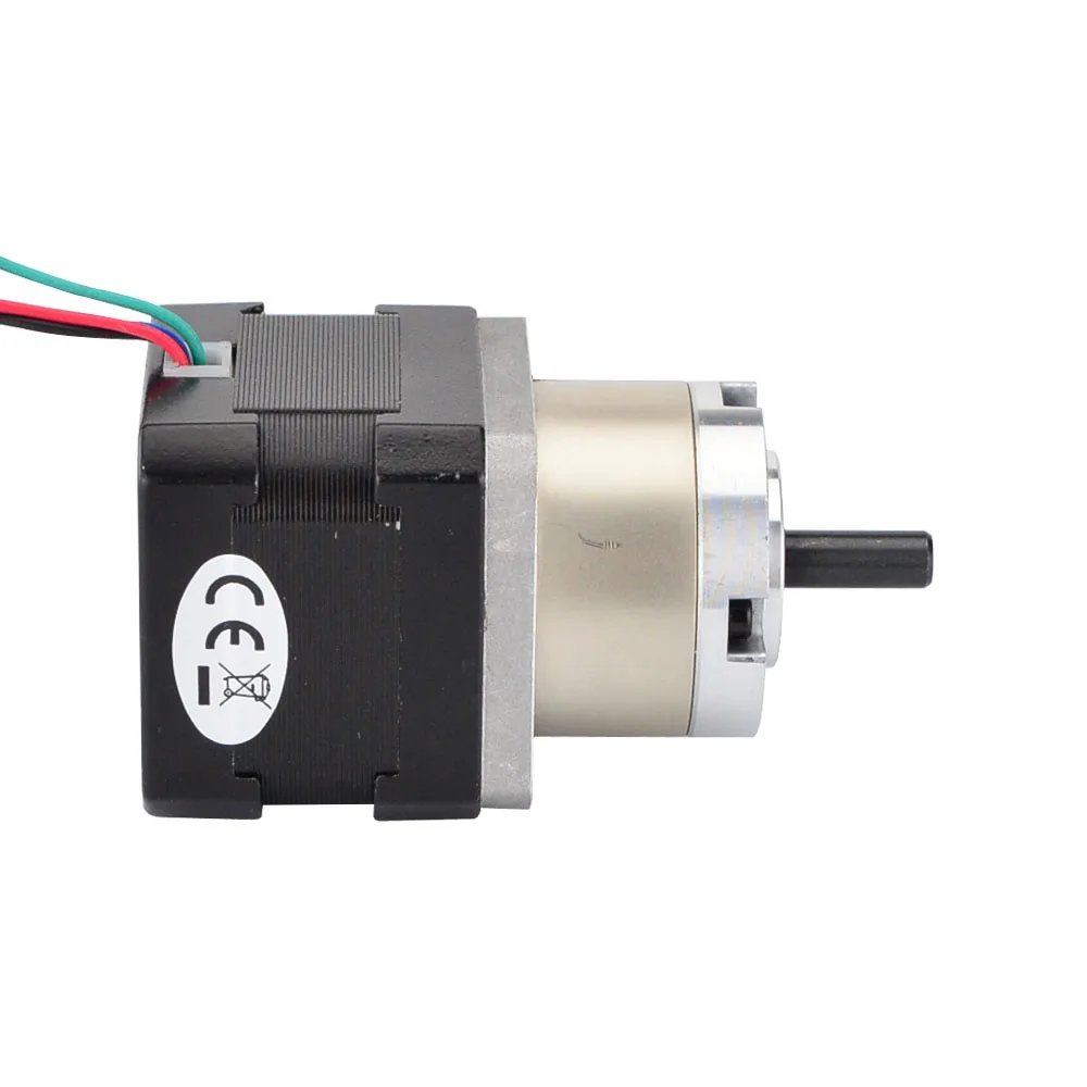 5:1 Planetary Gearbox Stepper Motor Nema 17 Gear Stepper Motor 0.4A for DIY CNC Robot 3D Printer 17HS13-0404S-PG5