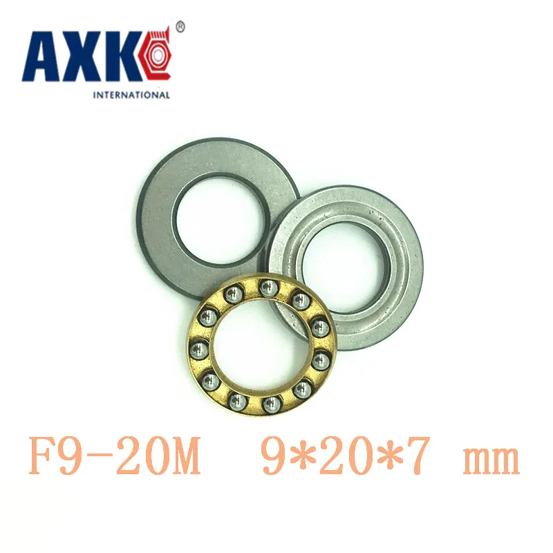 Axk محامل كروية محورية 10 قطعة F9-20M 9x20x7 مللي متر BA9 AKL9 محامل الطائرة للتطبيقات الميكانيكية