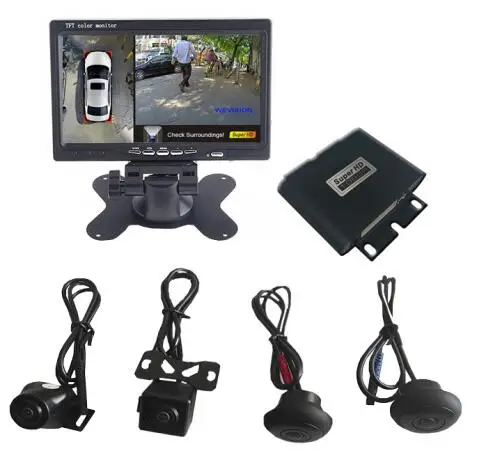 Weivision 1080P HD 360 bird View Surround System Panoramic View