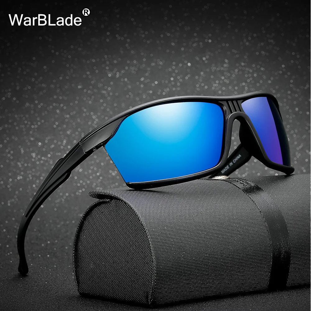 

Brand Polarized Men Sunglasses Hot Sale Man Sunglasses Goggle Sport Designer Driving Sun Glasses For Women WarBLade