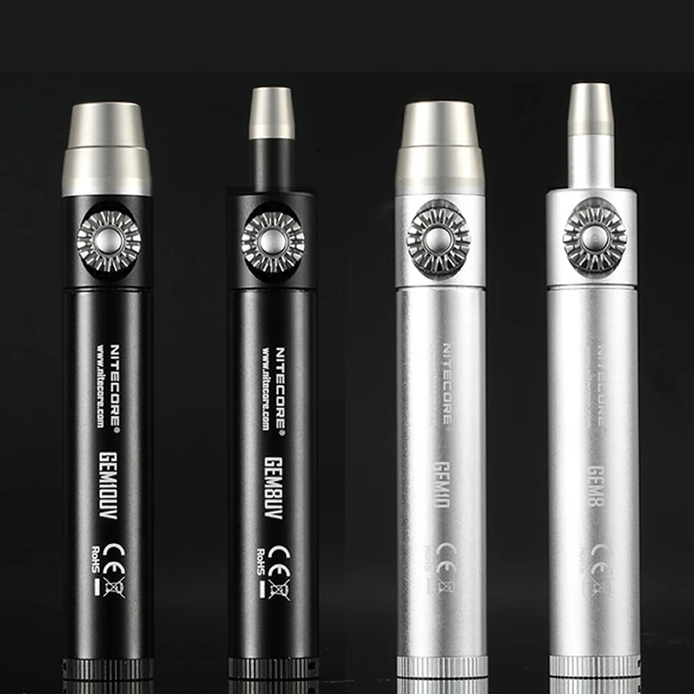 Wholesale NITECORE GEM8UV Professional Gemstone Identification Flashlight UV Light 3000mW 365nm Torch Without 18650 Battery