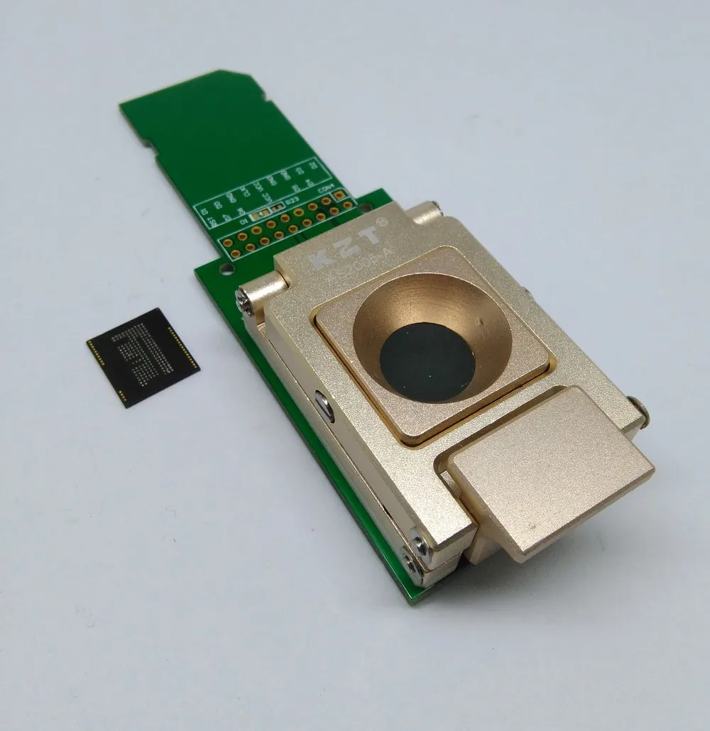 محول SD eMCP_12x16mm، أداة لاستعادة البيانات من الهاتف المحمول الميت، مقبس BGA162 BGA186، سبائك الألومنيوم، صدفي